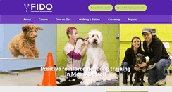 Desktop Screenshot of fidodogtraining.com